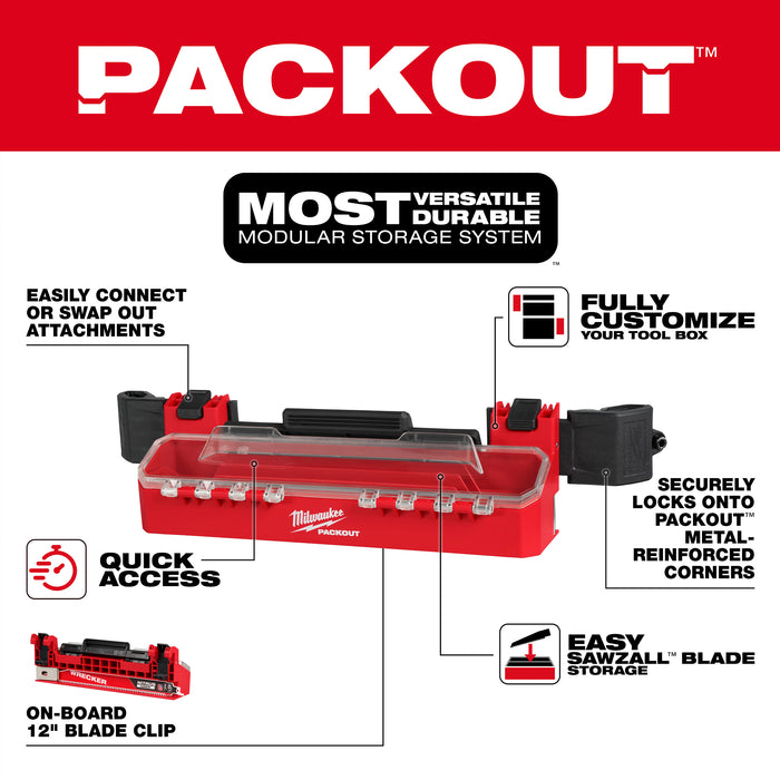 Milwaukee PACKOUT Tool Box Accessory Case Attachment