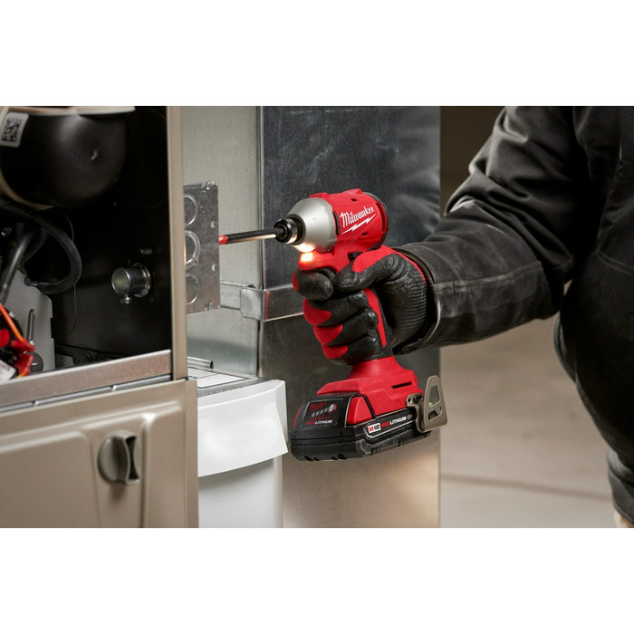 Milwaukee M18™ Compact Brushless 1/4" Hex Impact Driver