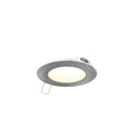 View DALS Lighting Satin Nickel 4 Inch Round CCT LED Recessed Panel Light, Model 5004-CC-SN*