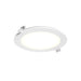 Dals Lighting 12" Black Round LED  Flush Mount 
