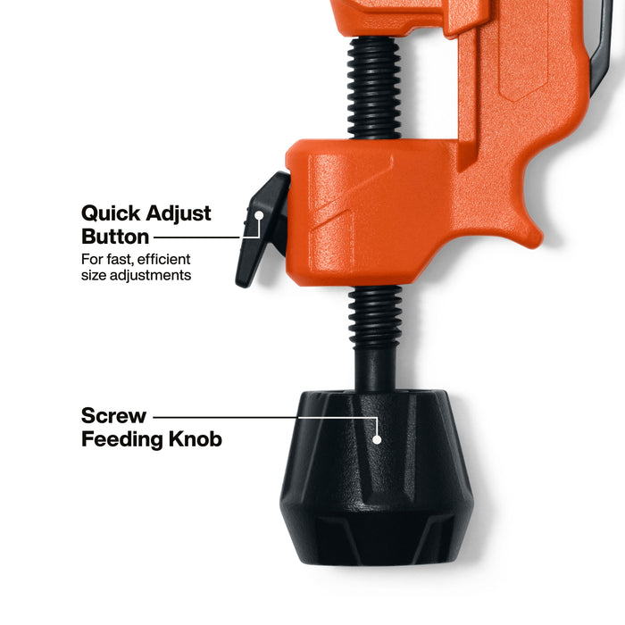Klein Tools 1-Inch Quick-Adjust Screw-Feed Tubing Cutter