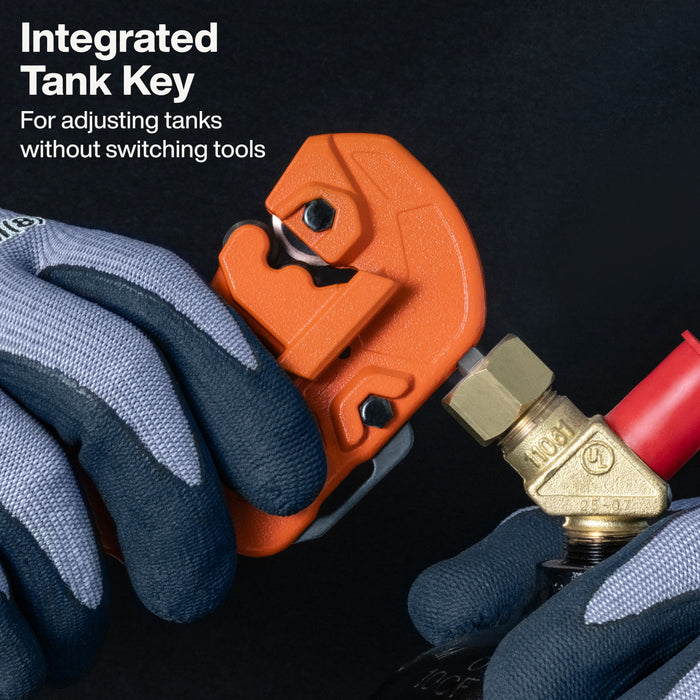 Klein Tools 1-Inch Quick-Adjust Screw-Feed Tubing Cutter