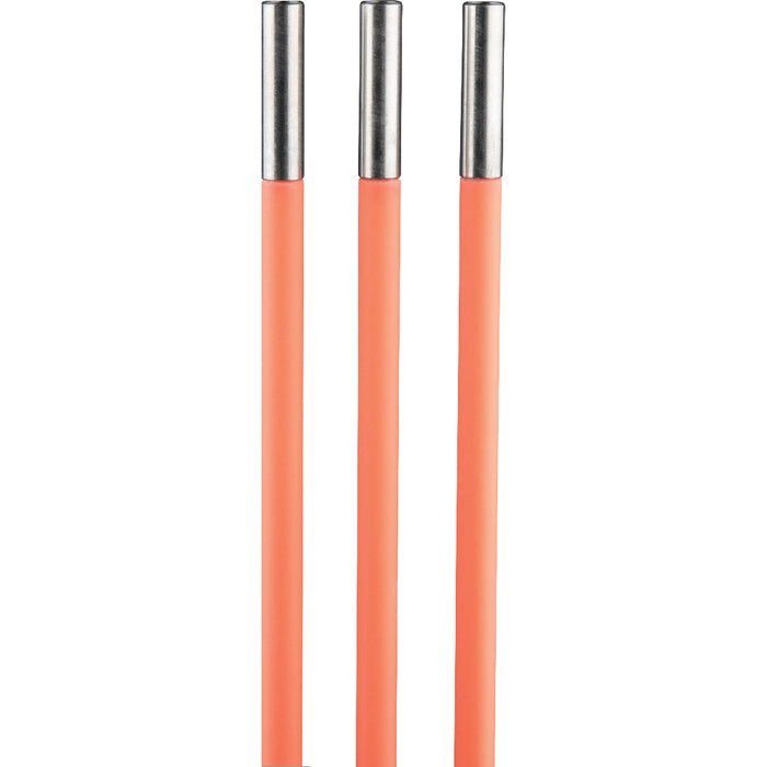 Klein Tools Lo Flex Glow Fish Rod, 15', Orange, Model 50153*