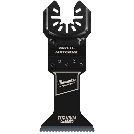Milwaukee OPEN-LOK™ 1-3/4" TITANIUM CHARGED™ Bi-Metal Multi-Material Multi-Tool Blades (3 PK)