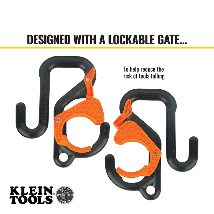 Klein Tools 2-Inch Gated Bucket Hook, Model 5144LG2*