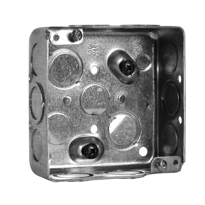 Hubbell 4x4x1.5" Square Box, Model 52151KBAR
