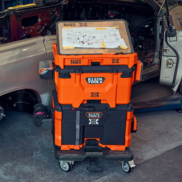 Klein Tools MODbox 4-Wheel Caster Dolly with Interlocking Design