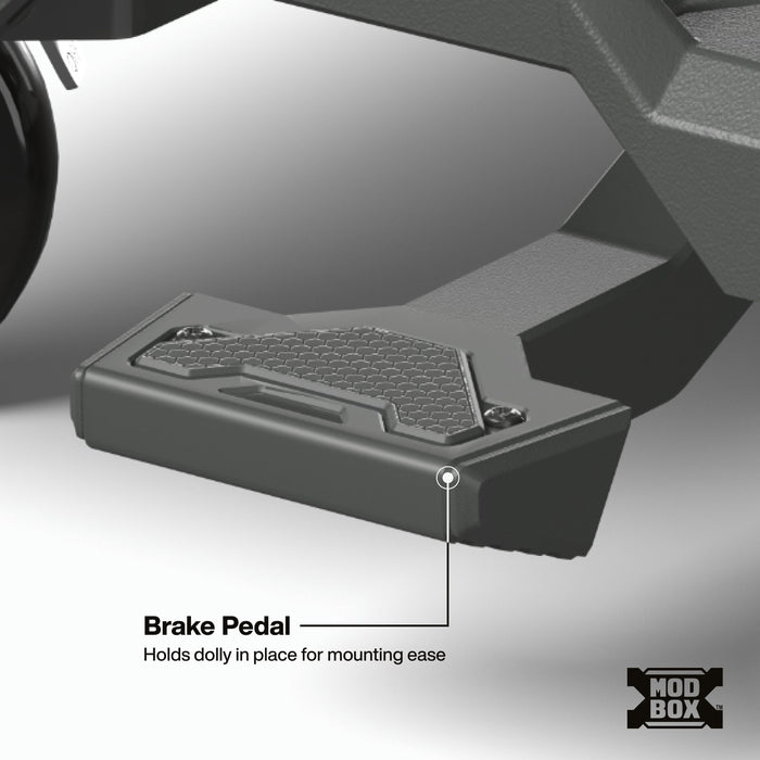 Klein Tools MODbox 4-Wheel Caster Dolly with Interlocking Design