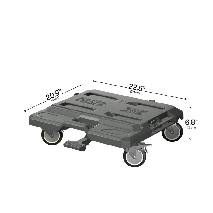 Klein Tools MODbox 4-Wheel Caster Dolly with Interlocking Design