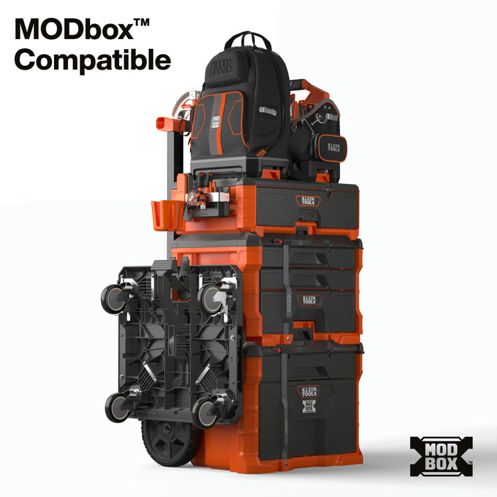 Klein Tools MODbox 4-Wheel Caster Dolly with Interlocking Design