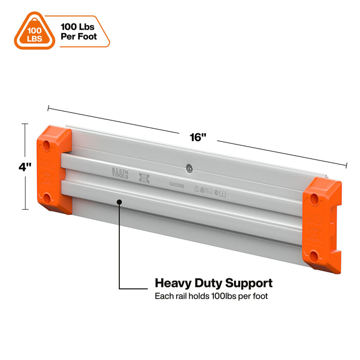 Klein Tools MODbox Wall System, 16-Inch Panel, 4-Pack