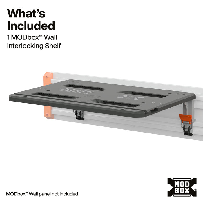 Klein Tools MODbox Wall System, Wall Shelf