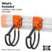 Klein Tools MODbox Wall System, J-Hook with Strap, 2-Pack
