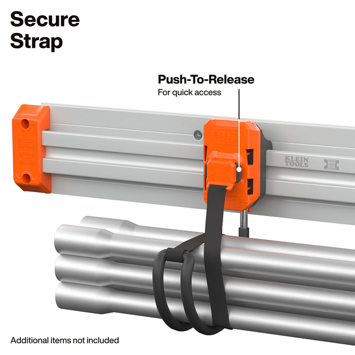 Klein Tools MODbox Wall System, J-Hook with Strap, 2-Pack