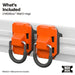 Klein Tools MODbox Wall System, D-Ring, 2-Pack
