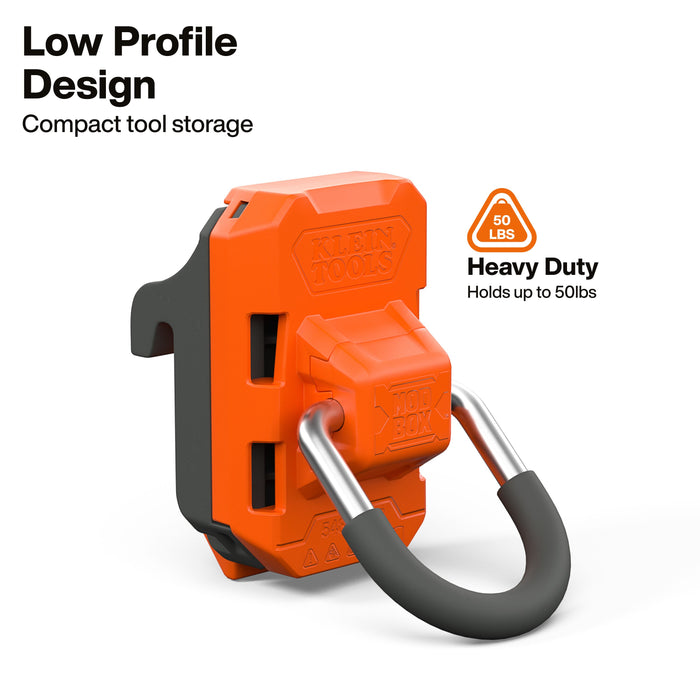 Klein Tools MODbox Wall System, D-Ring, 2-Pack