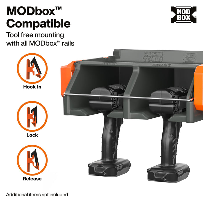 Klein Tools MODbox Wall System, Power Tool Dock