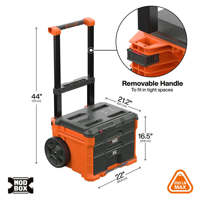 Klein Tools MODbox Three Drawer Rolling Toolbox