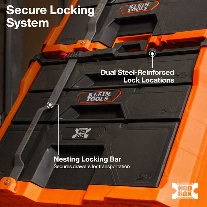 Klein Tools MODbox Three Drawer Rolling Toolbox