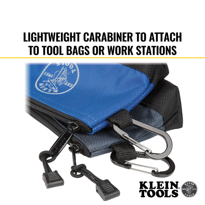 Klein Tools Stand-up Zipper Bags, 7-Inch and 14-Inch, 2-Pack, Model 55559*