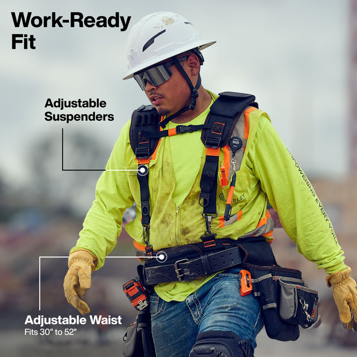 Klein Tools Tool Rig with Suspenders, 23 Pockets