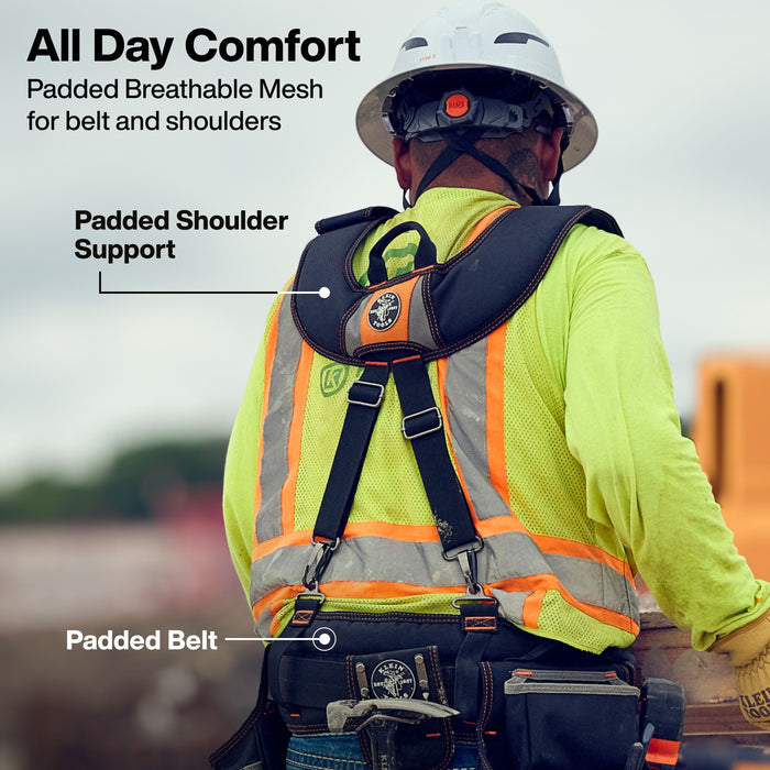Klein Tools Tool Rig with Suspenders, 23 Pockets