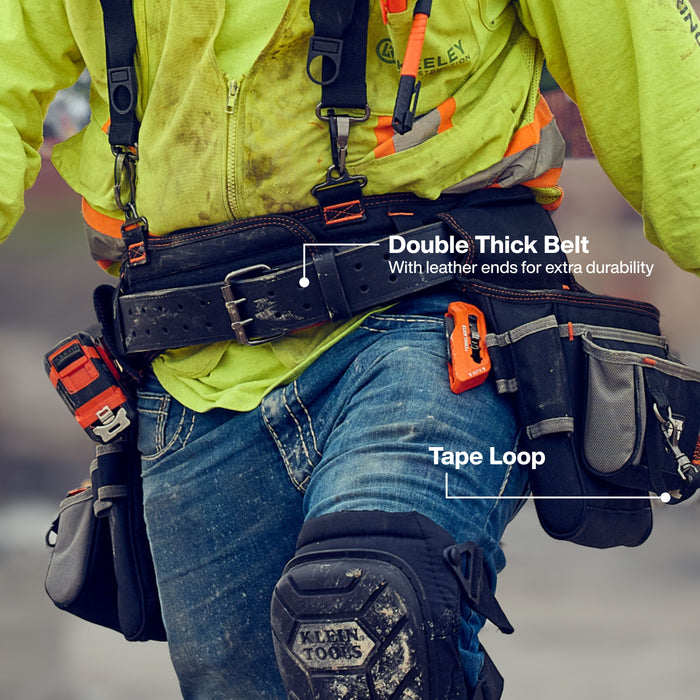 Klein Tools Tool Rig with Suspenders, 23 Pockets
