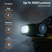 Klein Tools 1000-Lumen Rechargeable Headlamp with Strap