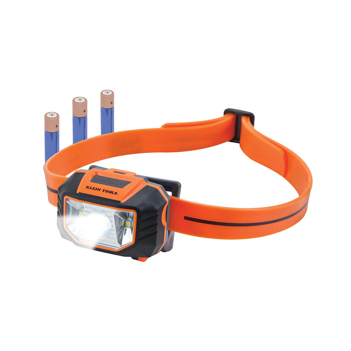 Klein Tools LED Headlamp with Silicone Hard Hat Strap, Model 56220*