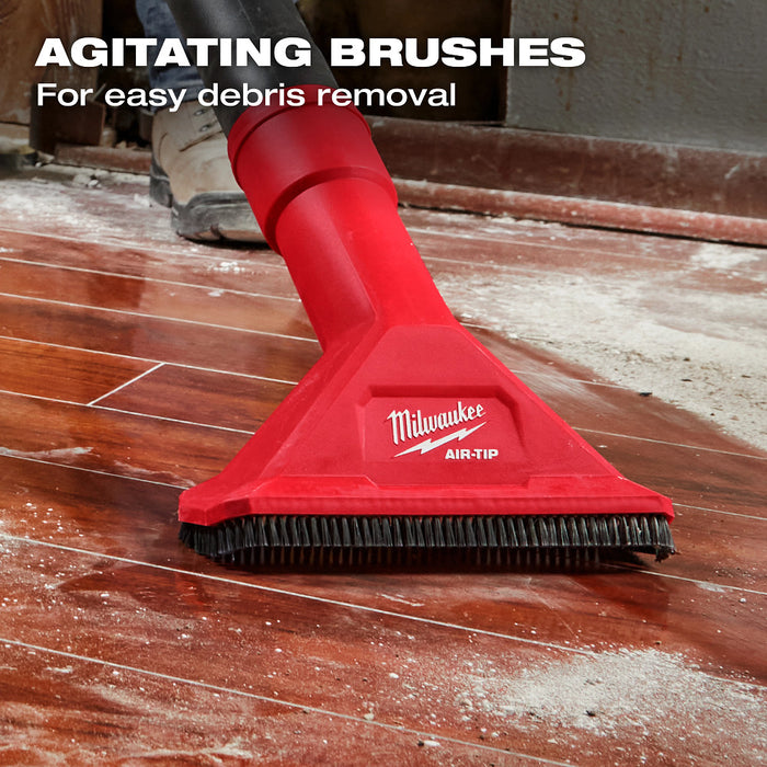 Milwaukee AIR-TIP™ 2-1/2" Rocking Utility Nozzle w/ Brushes