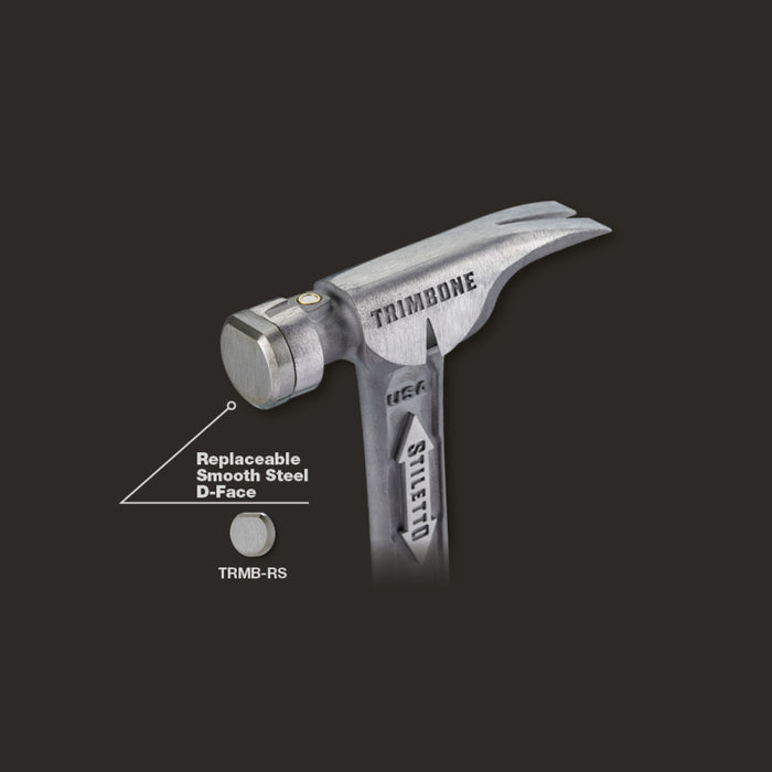 Milwaukee STILETTO® TRIMBONE™ 10oz Titanium Finish Hammer
