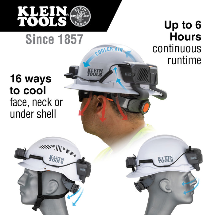 Klein Tools Cooling Fan for Hard Hat and Safety Helmet