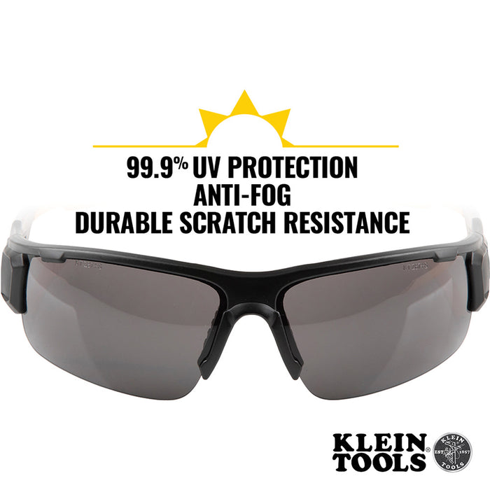 Klein Tools Professional Safety Glasses, Gray Lenses, Model 60162*