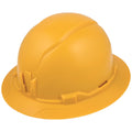 View Klein Tools Hard Hat, Non-Vented, Full Brim Style, Yellow, Model 60489*