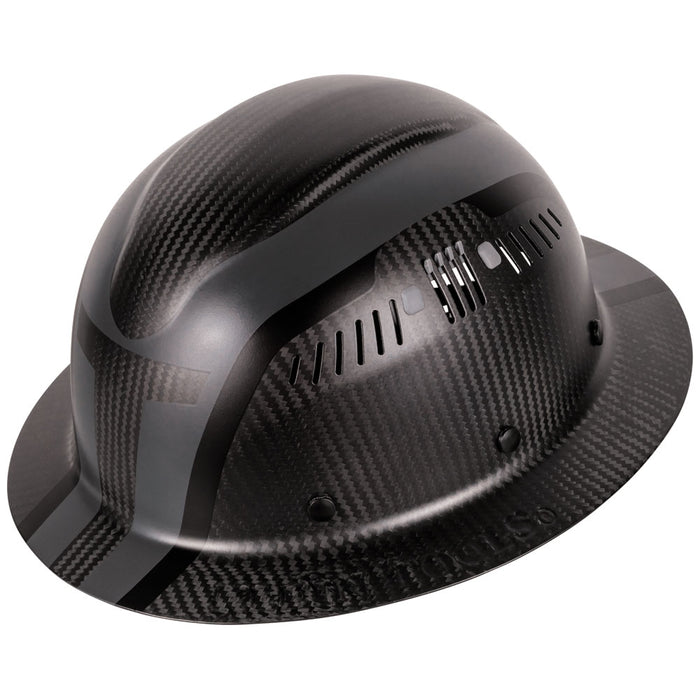 Klein Tools SPARTAN Carbon Fiber Vented Full Brim Hard Hat, Class C, Model 60513*