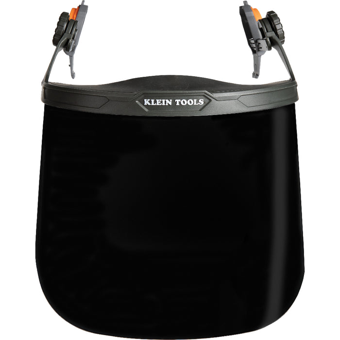 Klein Tools Face Shield, Full Brim Hard Hat, Gray Tint, Model 60529*