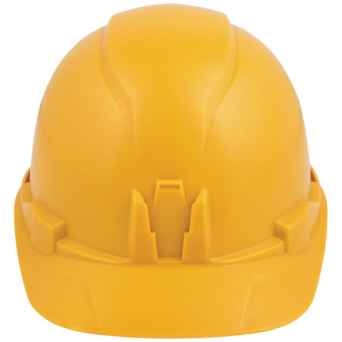 Klein Tools Hard Hat, Non-Vented, Cap Style, Yellow, Model 60535*