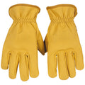 View Klein Tools Cowhide Leather Gloves, Medium, Model 60603
