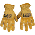 View Klein Tools Leather All Purpose Gloves, Medium, Model 60607