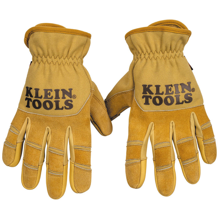 Klein Tools Leather All Purpose Gloves, Extra-Large, Model 60609