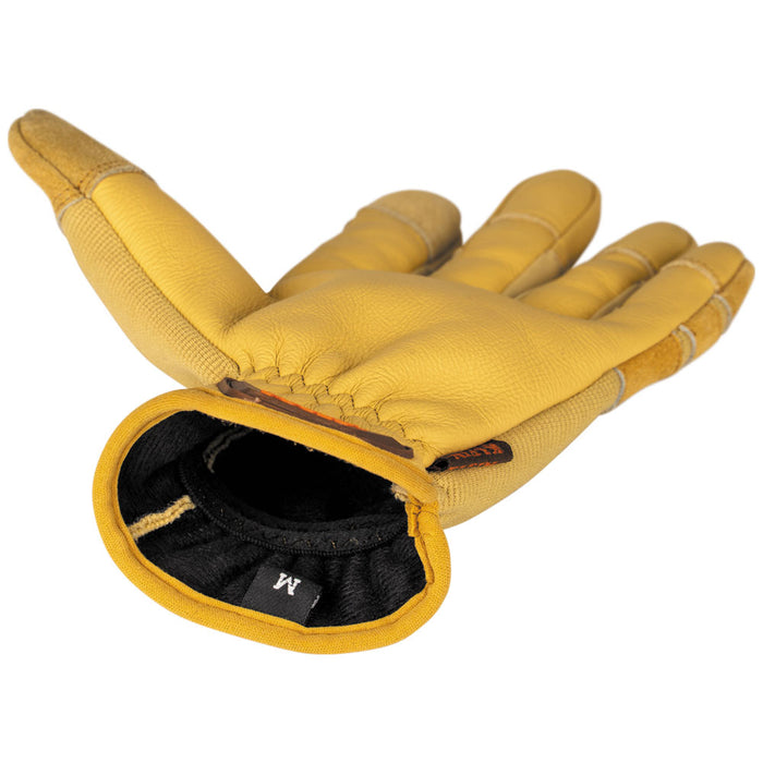 Klein Tools Leather All Purpose Gloves, Medium, Model 60607