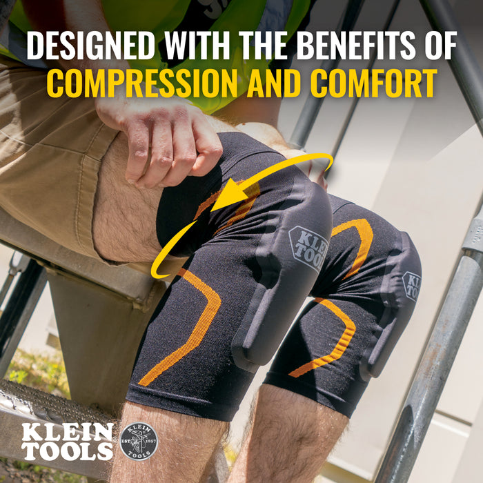 Klein Tools Knee Pad Compression Sleeve S/M, Model 60622*