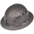 View Klein Tools Hard Hat, Premium KARBN™ Pattern, Vented Full Brim, Class C, Model 60626