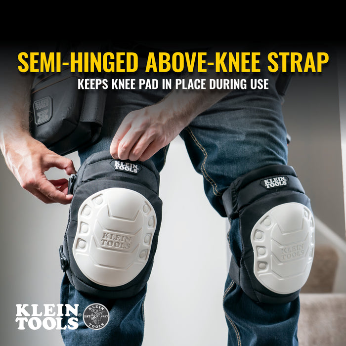 Klein Tools Non-Marring Semi-Hinged Knee Pad, Model 60846*