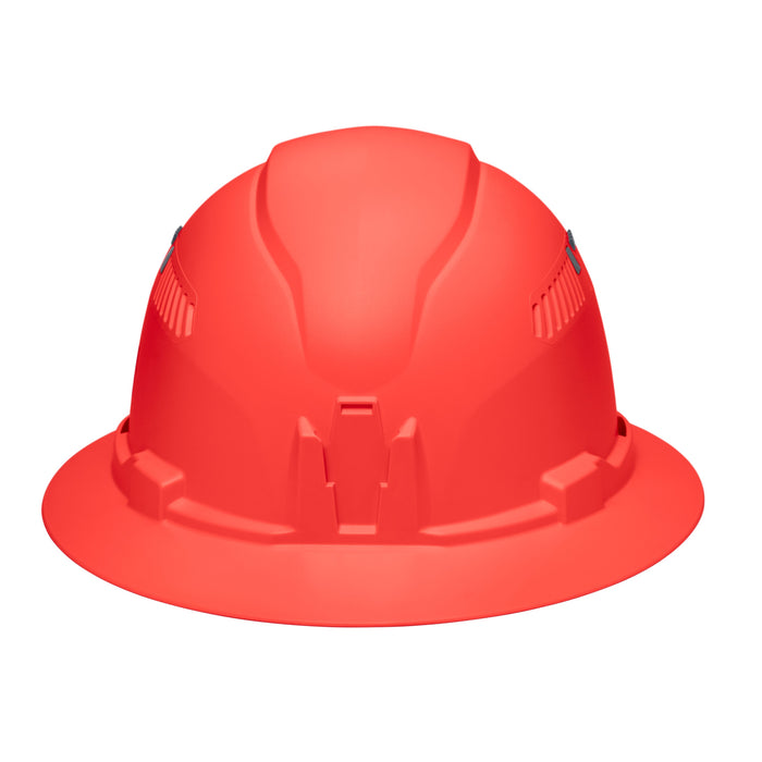 Klein Tools Hard Hat, Vented, Full Brim Style, Orange