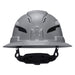 Klein Tools Class C Type-2 Hard Hat, Vented Full Brim with Strap, Gray