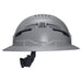 Klein Tools Class C Type-2 Hard Hat, Vented Full Brim with Strap, Gray