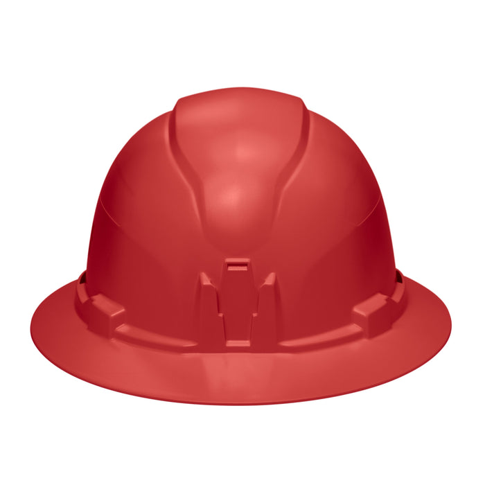 Klein Tools Hard Hat, Non-Vented, Full Brim Style, Red