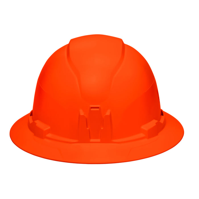 Klein Tools Hard Hat, Non-Vented, Full Brim Style, High Visibility Orange