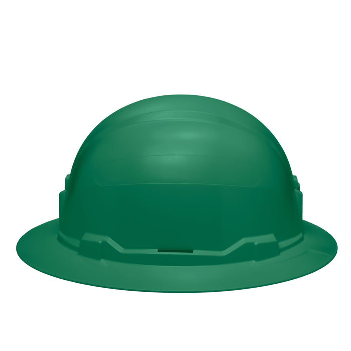 Klein Tools Hard Hat, Non-Vented, Full Brim Style, Green